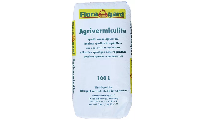Floragard Agri Vermiculite 100 Liter Substrat Pflanzenzucht 2-3 mm Reptilien 