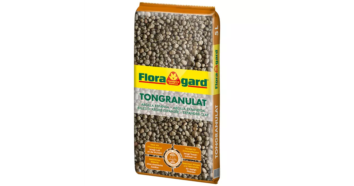 Tongranulat 5 Liter für Hydrokultur kaufen ▷ Floragard