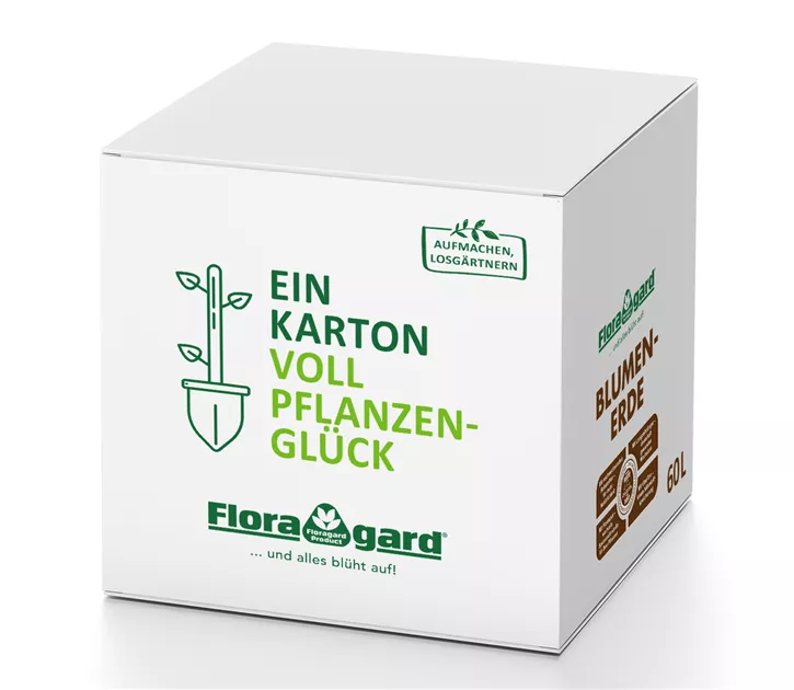 Floragard Blumenerde in der Box 60 Liter