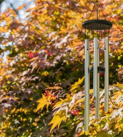 Der Klanggarten: Windspiel, und Co. sorgen für Erholung