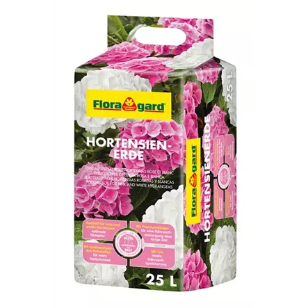 Floragard Hortensienerde rosa/weiß Floragard Hortensienerde rosa/weiß