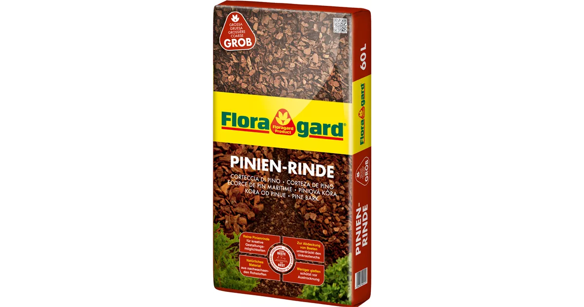 Pinienrinde Grob 25 bis 40 mm 1 x 60 l kaufen Floragard