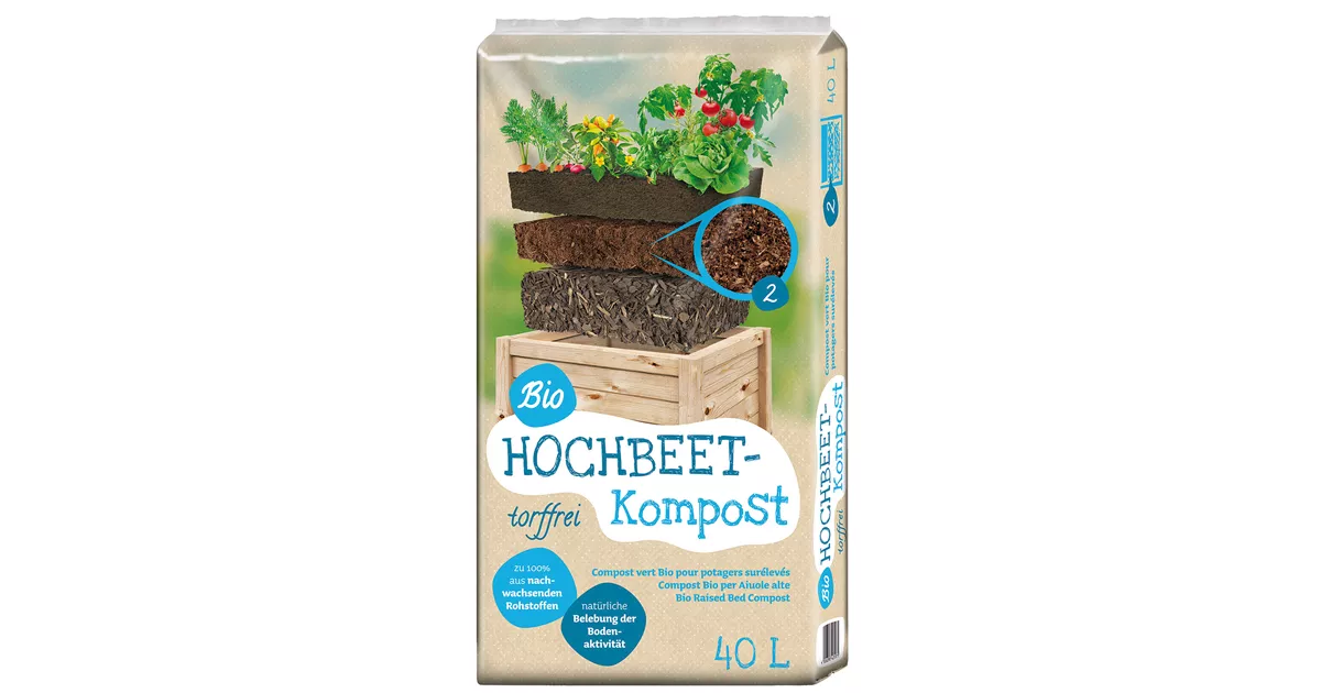 Bio Hochbeet Komposterde online kaufen Floragard