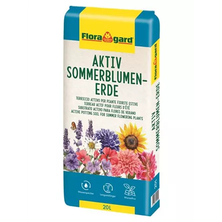 Floragard Aktiv Sommerblumen-Erde  Floragard Aktiv Sommerblumen-Erde
