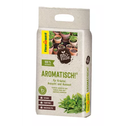 Floragard Bio-Erde Aromatisch mit Tragegriff Floragard Bio-Erde Aromatisch mit Tragegriff