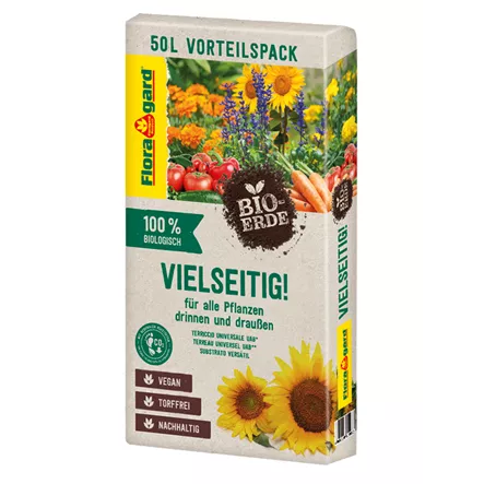 Floragard Bio-Erde Vielseitig  Floragard Bio-Erde Vielseitig