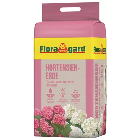 Floragard Hortensienerde rosa/weiß