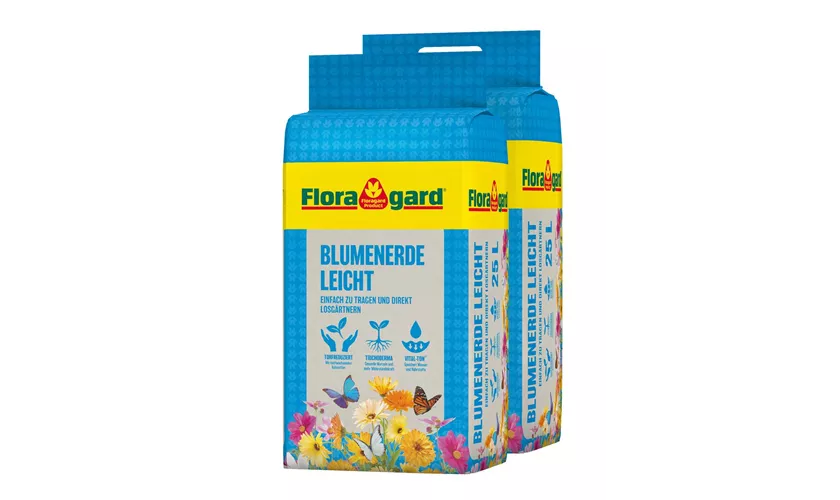 Komfortabel zu transportierende Allround-Erde