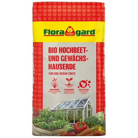 Floragard Bio Hochbeet- und Gewächshauserde