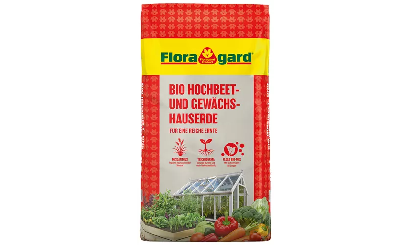 Spezialerde für Hochbeete und Gewächshäuser