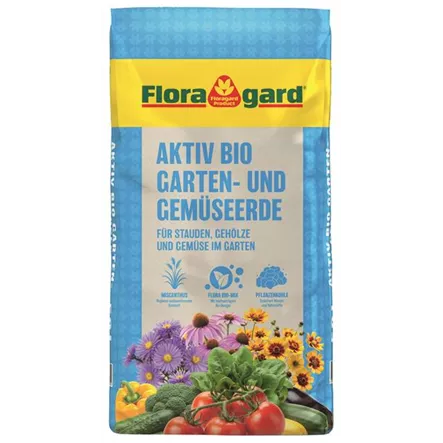 Floragard Aktiv Bio Garten- und Gemüseerde