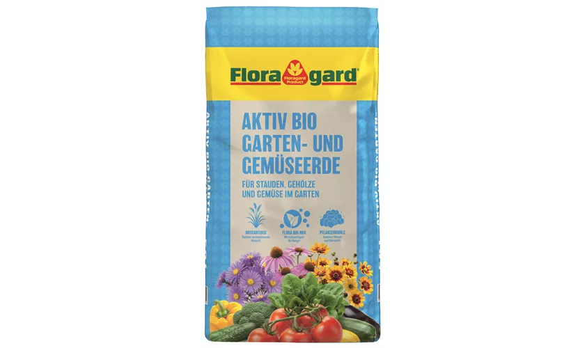 Floragard Aktiv Bio Garten- und Gemüseerde