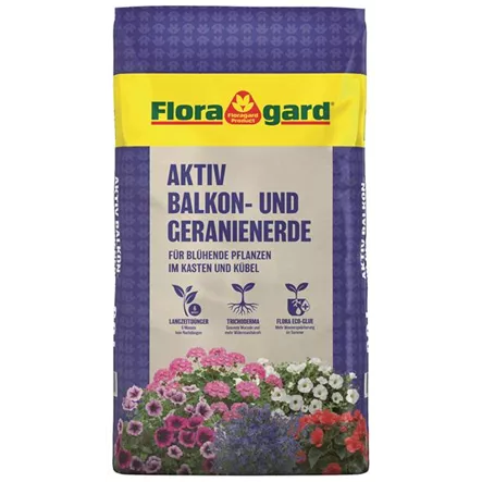 Floragard Aktiv Balkon- & Geranienerde